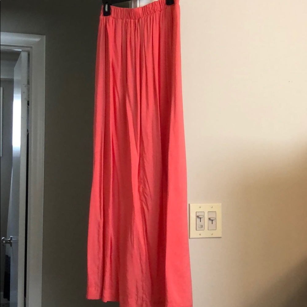 Coral Maxi Skirt (M)